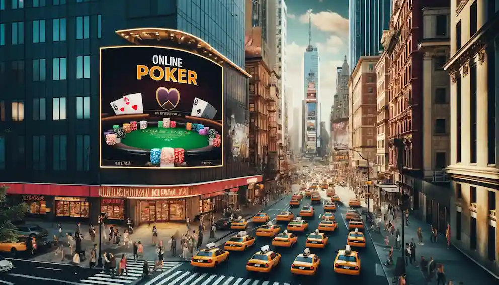 can you play online poker in new york