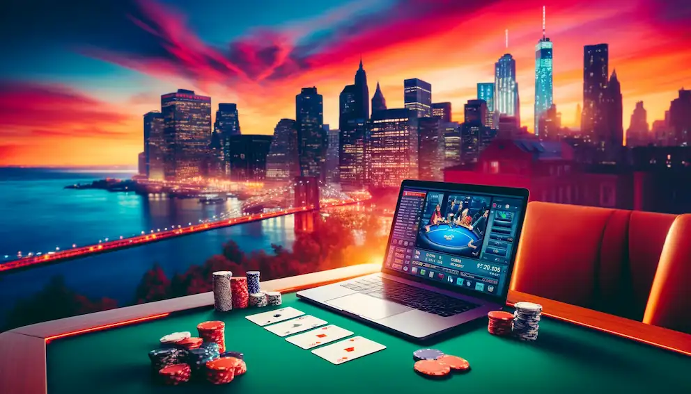 can you play online poker in new york