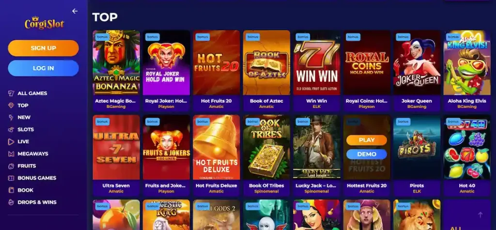 Corgislot Casino Review