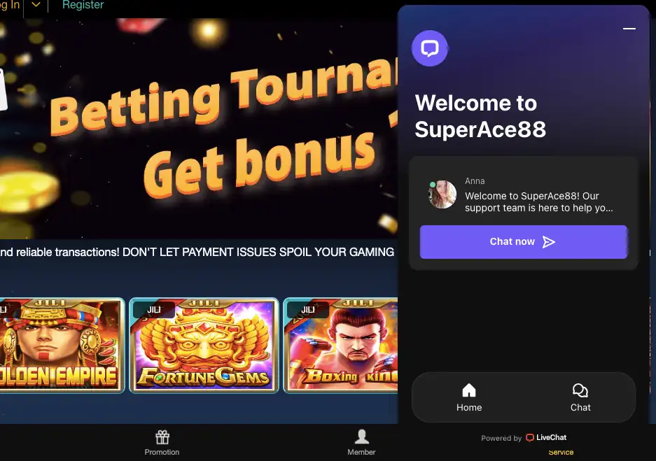 SuperAce88 Casino Review customer support