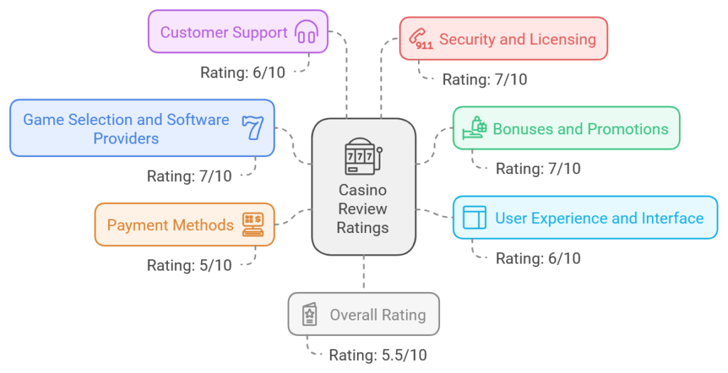 personal rating of Machance casino 