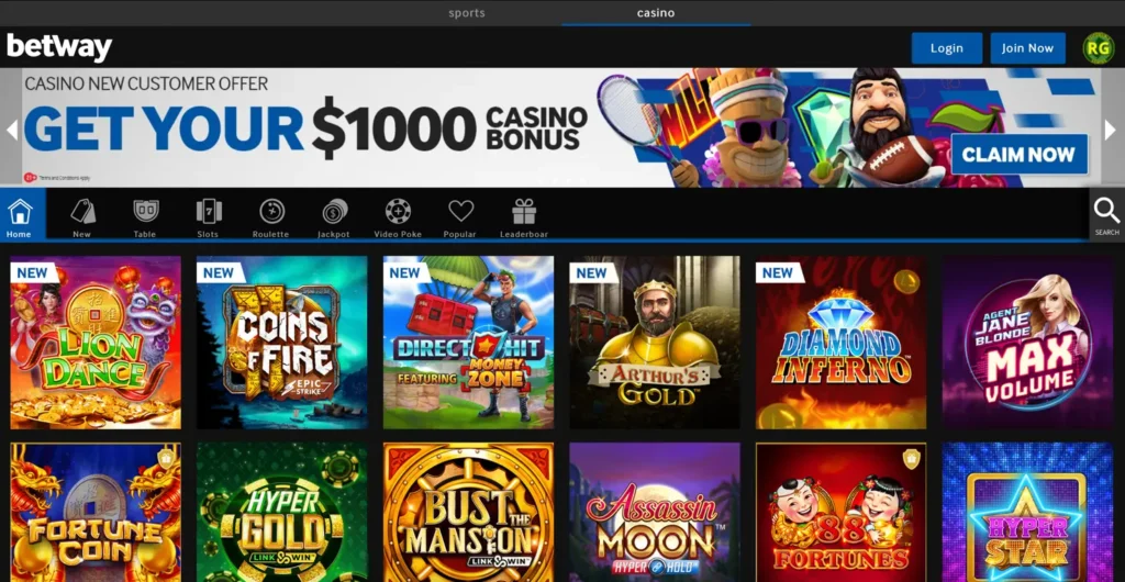 betway casino review 